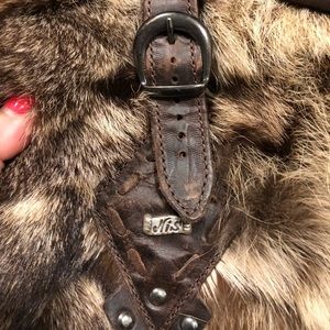 Now fur leather and fur boots size 40